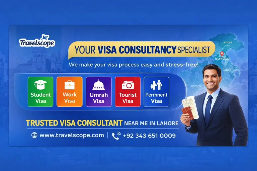 Visa consultancy services in Lahore