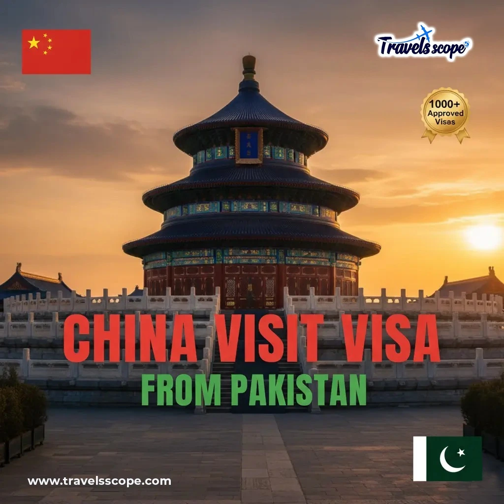 China visa from pakistan