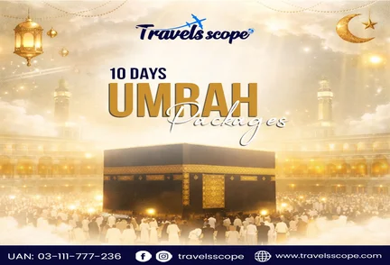 10 Days Umrah Package from Lahore Pakistan