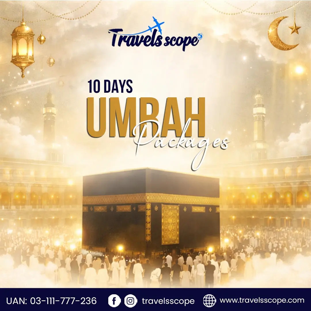 10 Days Umrah Packages From Lahore