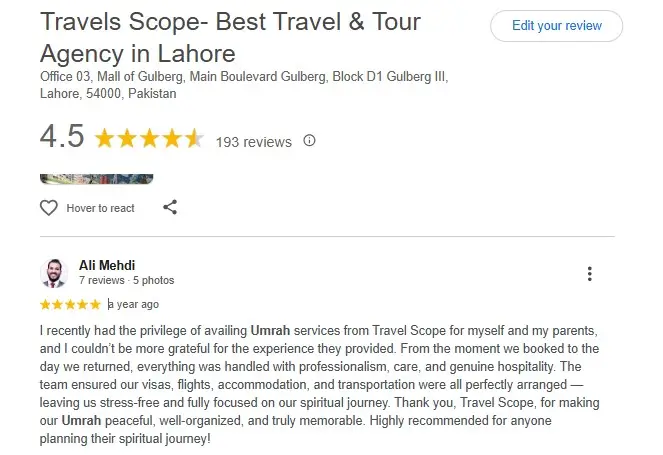 Client Review