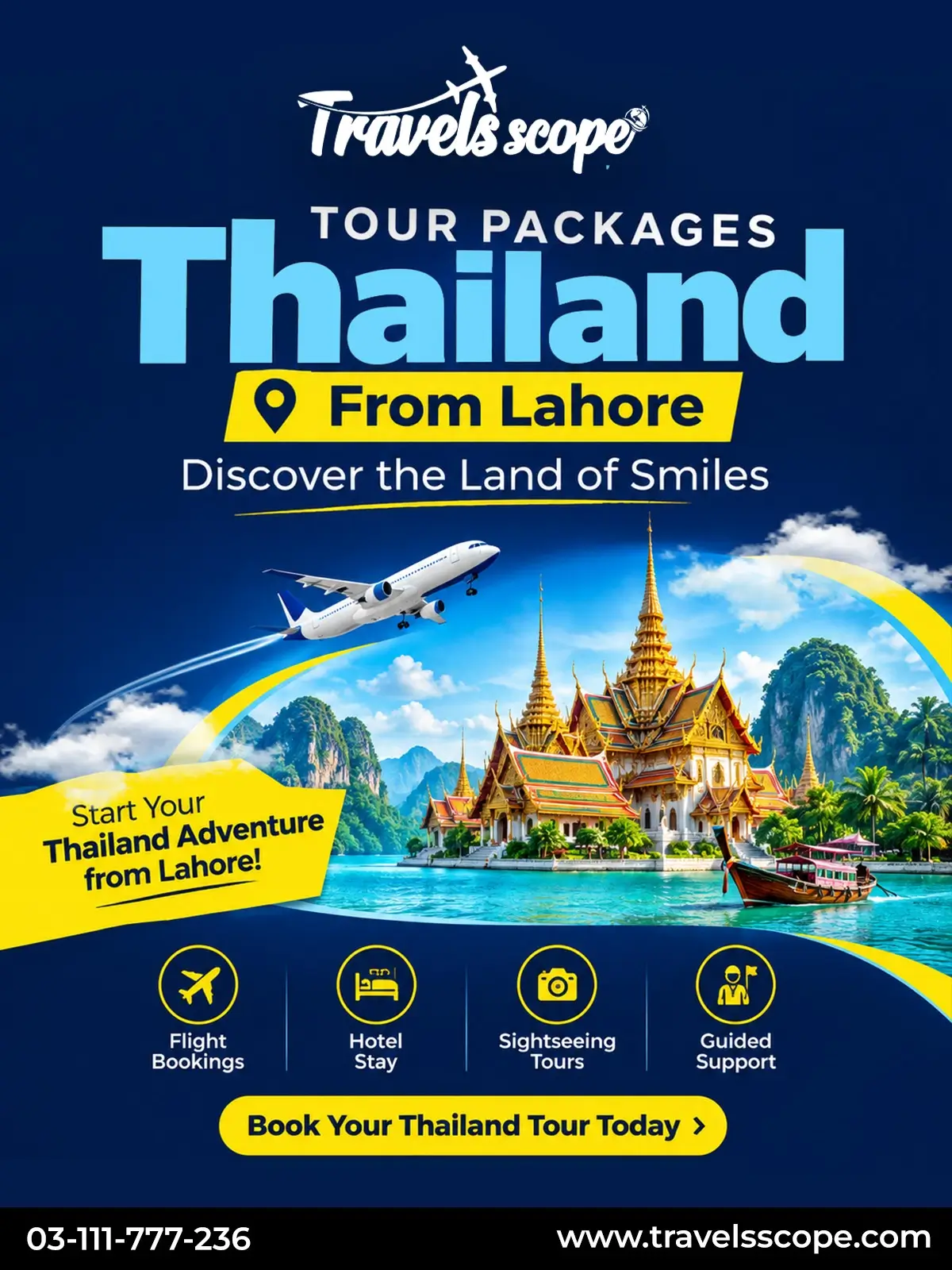 Thailand Tour Packages from Lahore Pakistan