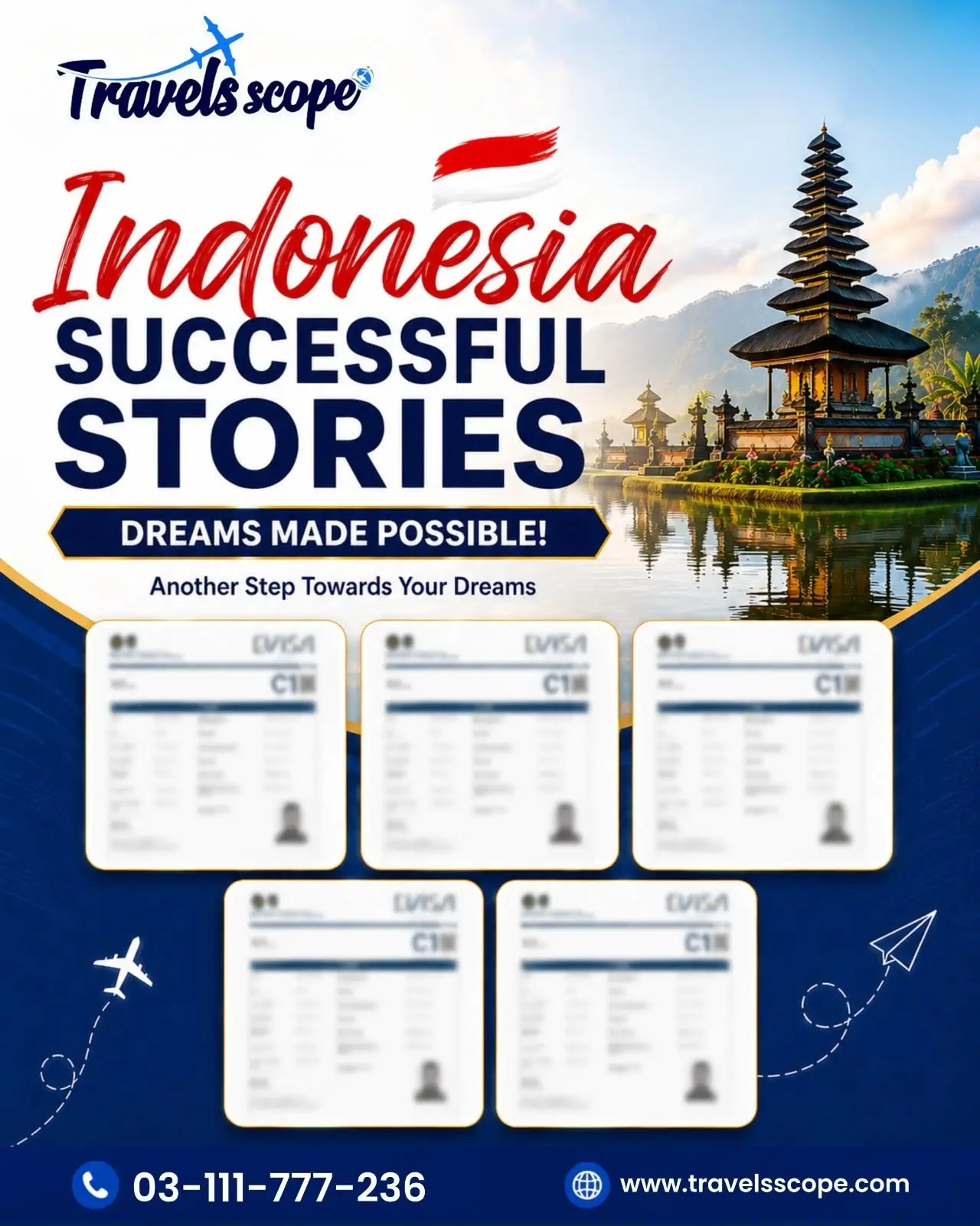 Indonesia E-Visas approved